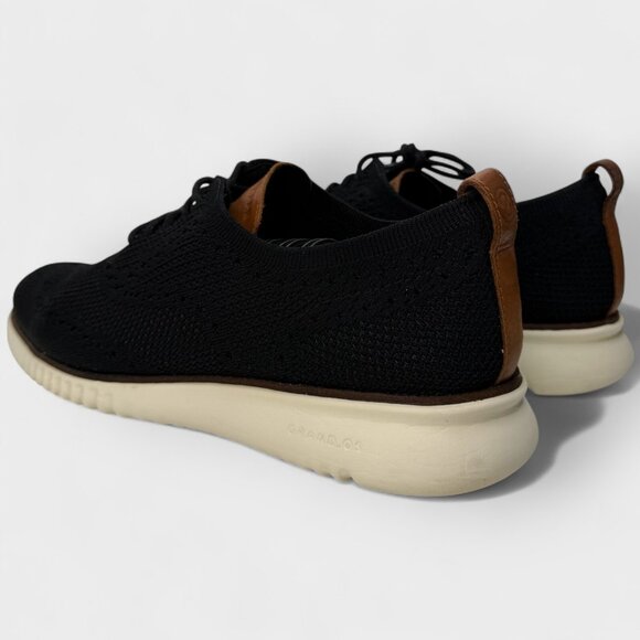 Cole Haan Zerøgrand Stitchlite Oxford Men’s Black Size 11 [C27568] Casual - Picture 11 of 12